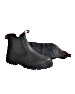 FSIA1700-10M image(0) - Avenger Work Boots - BLACK WIDOW Series - Men's Boots - Composite Toe - CT|EH|SR|PR - Black/Black - Size: 10M