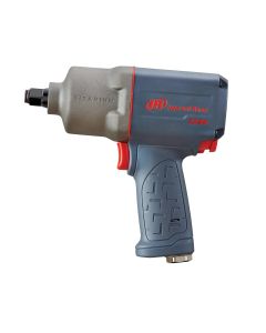 IRT2235TIMAX image(0) - Ingersoll Rand 1/2" Air Impact Wrench, 1350 ft-lbs Nut-busting Torque, Maintenance Duty, Pistol Grip, Titanium Hammercase