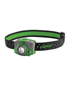 COS20619 image(0) - COAST Products FL75R Rechargeable Headlamp green body in gift box