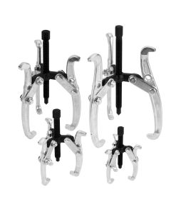 WLMW134DB image(0) - Wilmar Corp. / Performance Tool 4 Pc 3 Jaw Gear Puller Set