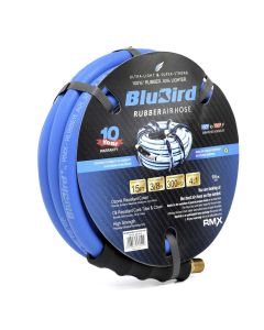 BLBBB3815 image(0) - BluBird BluBird Rubber Air Hose 3/8 in. x 15 ft.