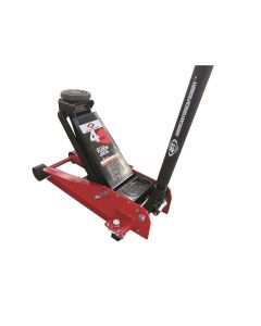 INT400SS image(0) - American Forge & Foundry AFF - Service Jack - 4 Ton Capacity - Double Pump - Short Chassis - 2 pc Handle - 4.3" Min H to 20.5" Max H - Heavy Duty