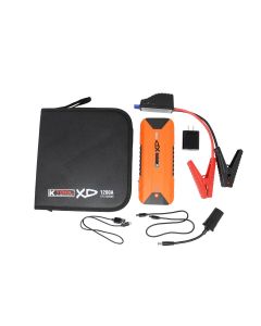 KTIXD8008 image(0) - K Tool International Compact Jump Starter 1200 amp, 12-volt, 16,000mAh