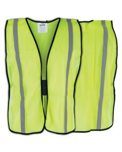 SAS6823 image(0) - SAS Safety Basic Yellow Safety Vest w/ Reflective Tape