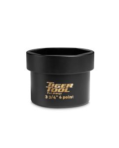 TIG18137 image(0) - Tiger Tool 3-3/4" 6 POINT AXLE NUT SOCKET