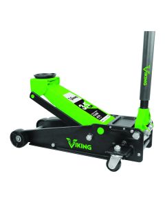 INT53350 image(0) - Viking by AFF - Floor Jack - 3.5 Ton Capacity - Double Pump - Short Chassis - 2 pc Handle - 5.2" Min H to 21" Max H
