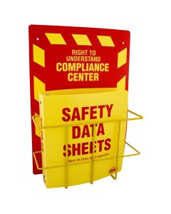 SAS6000-75 image(0) - SAS Safety Wall Mount SDS Compliance Center w/ 1.5 in. Binder