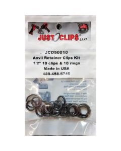 JSCJCD50010 image(0) - Just Clips 10-pk 1/2" clip o-ring kit