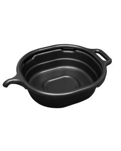 LIS17972 image(0) - Lisle 4.5 Gallon Oval Drain Pan, Black